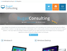 Tablet Screenshot of bugailconsulting.com